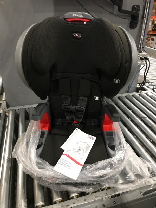 Photo 2 of Britax Grow with You ClickTight Harness-2-Booster Car Seat, Cool N Dry - Cool Flow Moisture Wicking Fabric
