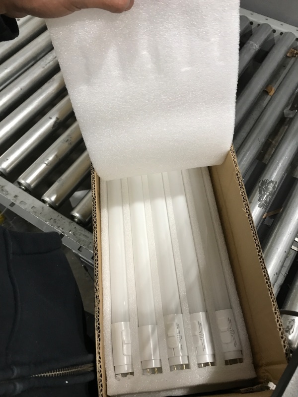 Photo 5 of 20 Pack 5CCT 4FT LED T8 Ballast Bypass Type B Light Tube, 18W, 3000K/3500K/4000K/5000K /6500K Selectable, Single or Double End Powered, 2300lm, Frosted Cover, T8 T10 T12 Tube Light, 120-277V, UL, FCC 3000k/35000k/4000k/5000k/6500k Selectable