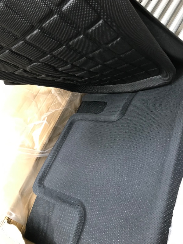 Photo 3 of TAPTES 2023 2022 2021 Full Set Floor Mats Front Trunk Mats for Tesla Model 3 2021 2022 2023, Premium All Weather Anti-Slip Waterproof Floor Liners Cargo Rear Trunk Mat Interior Accessories (Set of 6)