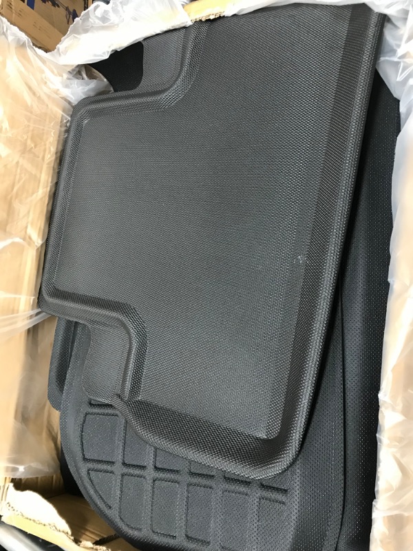 Photo 2 of TAPTES 2023 2022 2021 Full Set Floor Mats Front Trunk Mats for Tesla Model 3 2021 2022 2023, Premium All Weather Anti-Slip Waterproof Floor Liners Cargo Rear Trunk Mat Interior Accessories (Set of 6)