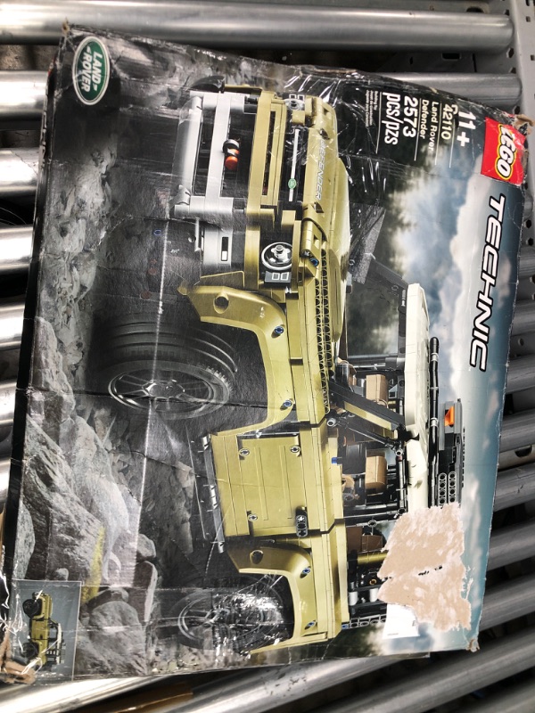 Photo 6 of *Damaged box-Loose pieces/possibly missing* LEGO Technic Land Rover Defender 42110 Building Kit (2573 Pieces) Frustration-Free Packaging