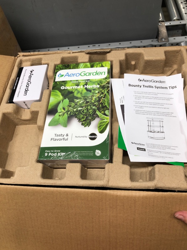 Photo 2 of ***FACTORY SEALED*** AeroGarden Bounty Elite - Stainless Steel