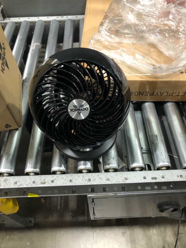 Photo 2 of ***DOES NOT POWER ON***Vornado 460 Small Whole Room Air Circulator Fan with 3 Speeds, 460-Small, Black Black 460 - Small Fan