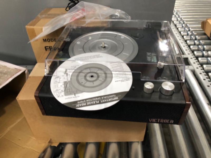 Photo 1 of Victrola Eastwood Bluetooth Record Player Espresso