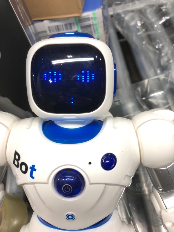 Photo 2 of *** TURNS ON *** Ruko 1088 Smart Robots for Kids, Large Programmable Interactive RC Robot with Voice Control, APP Control, Present for 4 5 6 7 8 9 Years Old Kids Boys and Girls
