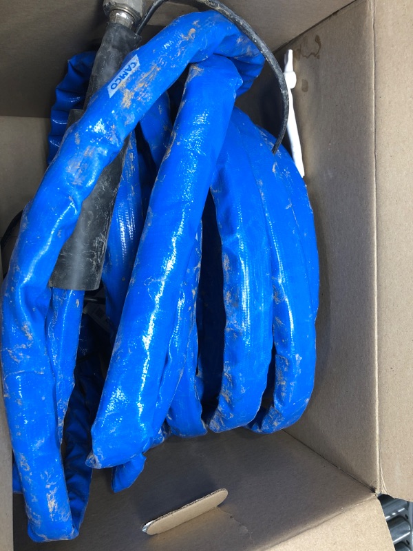 Photo 2 of *** USED *** Camco Heated Drinking Water Hose, - 20° F, 50-Foot, 5/8-Inch ID (22912-A) 50' Cold Weather (Freeze Protection to - 20?F) Frustration-Free Packaging