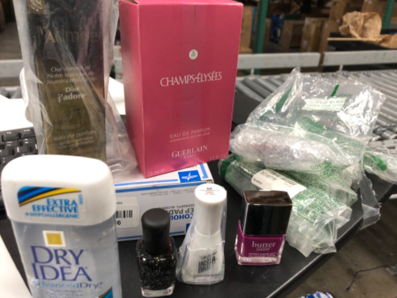 Photo 1 of 11 items  perfumes nail polish deodorant 