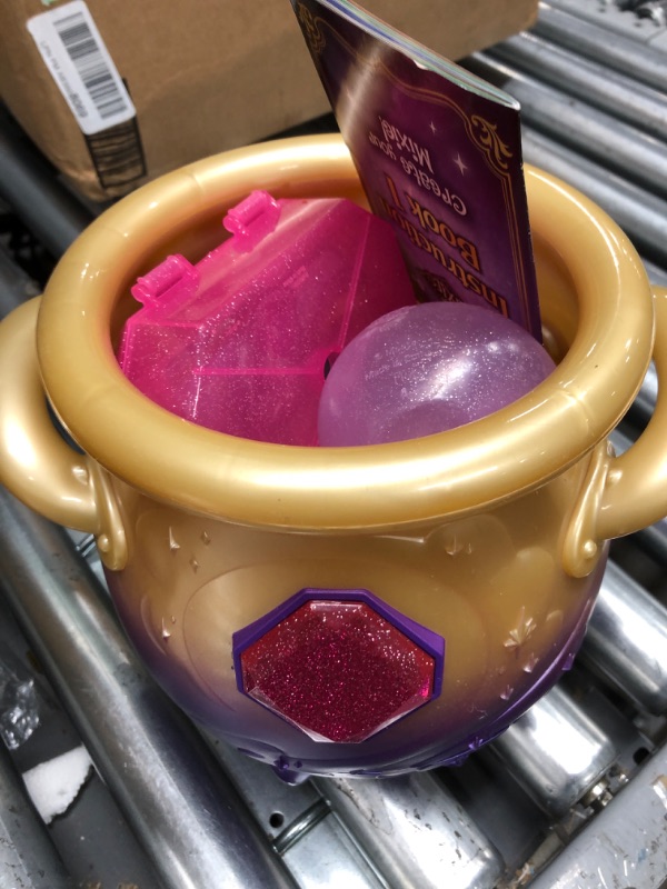 Photo 2 of *** USED *** Magic Mixies Magical Misting Cauldron Interactive Pink Plush Toy