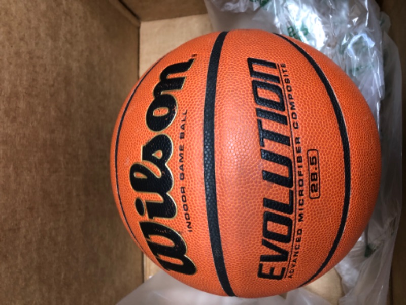 Photo 2 of *** USED ** WILSON Evolution Game Basketball Game Ball Size 7 - 28.5" Basketball