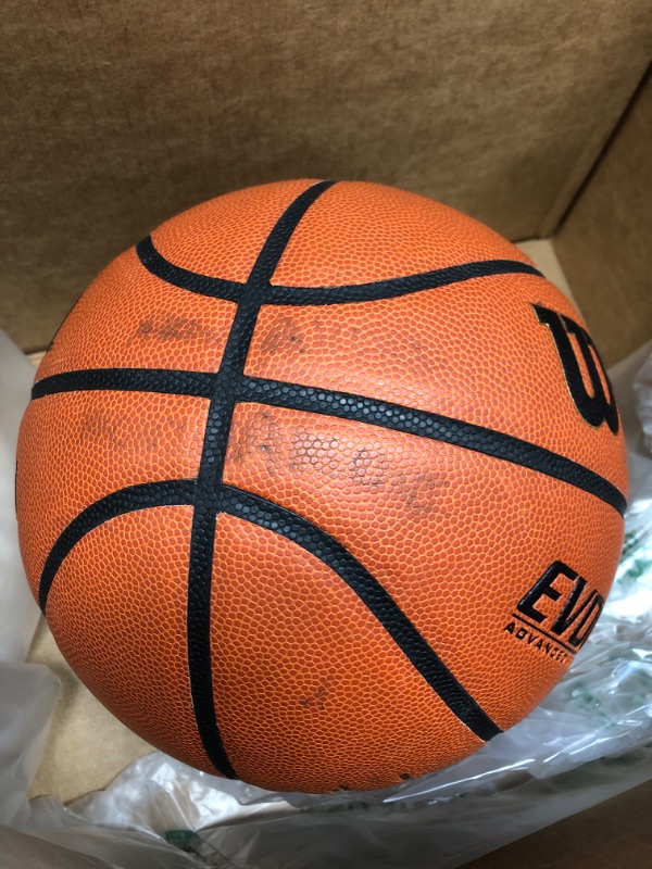 Photo 3 of *** USED ** WILSON Evolution Game Basketball Game Ball Size 7 - 29.5" Basketball