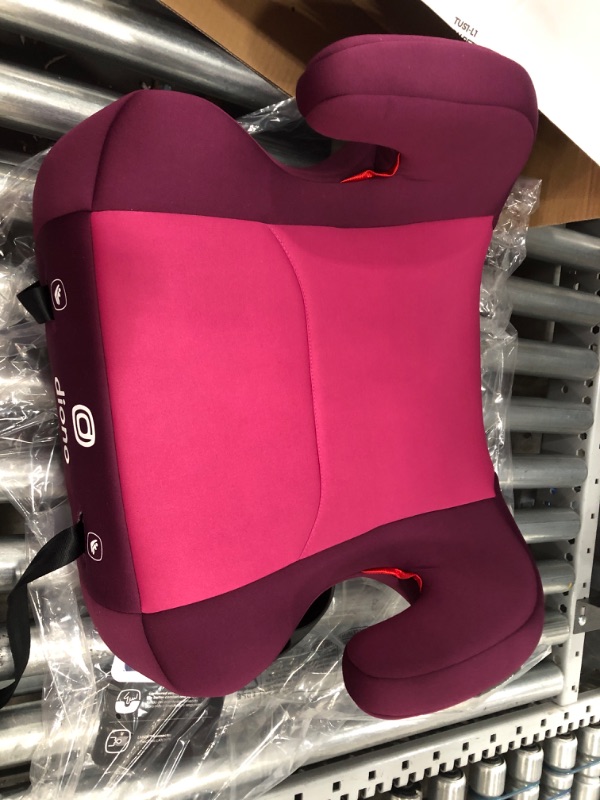 Photo 2 of Diono Solana 2 XL 2022, Dual Latch Connectors, Lightweight Backless Belt-Positioning Booster Car Seat, 8 Years 1 Booster Seat, Pink NEW! LATCH Connect Single Pink