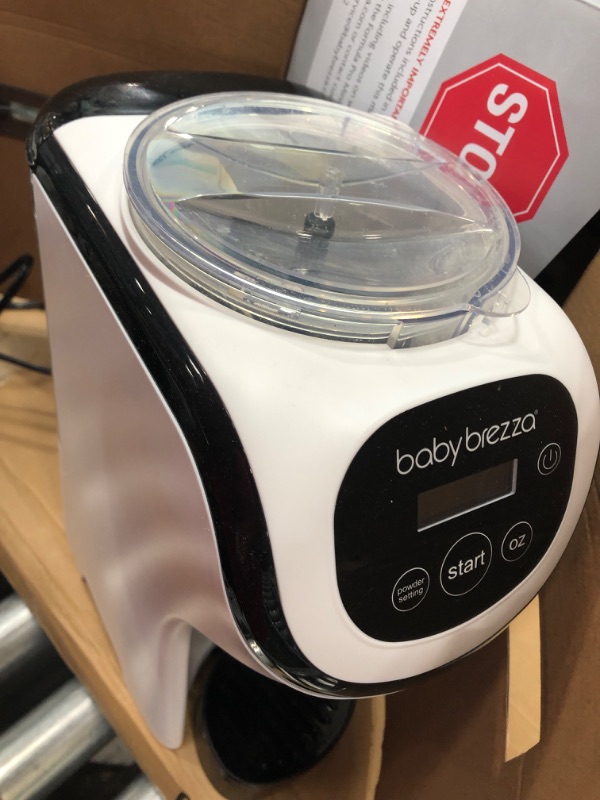 Photo 2 of Baby Brezza Formula Pro Mini Baby Formula Maker – Small Baby Formula Mixer Machine Fits Small Spaces and is Portable for Travel 