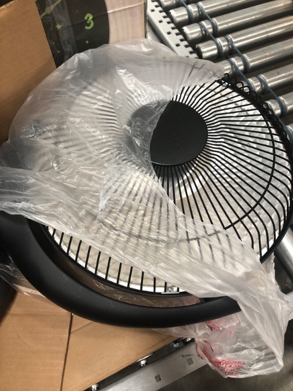 Photo 3 of *FOR PARTS * Kismile Oscillating Parabolic Space Heater with Thermostat and Timer, Radiant Dish Heater with Tip-Over and Overheating Protection For Indoor Use, 400W/800W