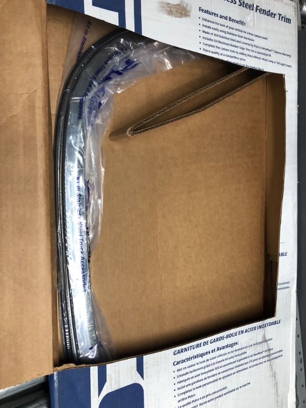 Photo 1 of Putco 97110 Stainless Steel Full Fender Trim Kit for Chevrolet and GMC