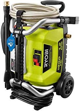 Photo 1 of RYOBI RY1419MTVNM 1900 PSI 1.2 GPM Cold Water Wheeled Electric Pressure Washer