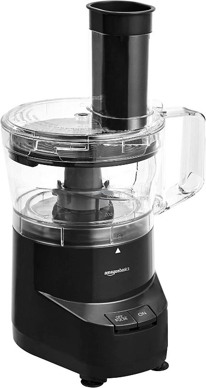 Photo 1 of Amazon Basics 4-Cup Food Processor, Black
