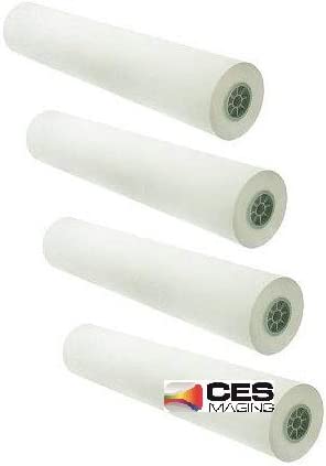 Photo 1 of 4 Rolls 24 X 150 24-Inch X 150-Foot 20lb Bond Paper 2-in Core in Retail Package by CES IMAGING