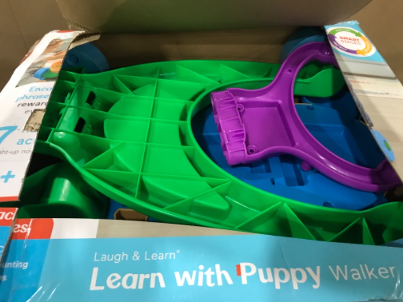 Photo 2 of Fisher-Price Laugh & Learn Baby Walker and Musical Learning Toy with Smart Stages Educational Content, Learn with Puppy? Puppy Walker