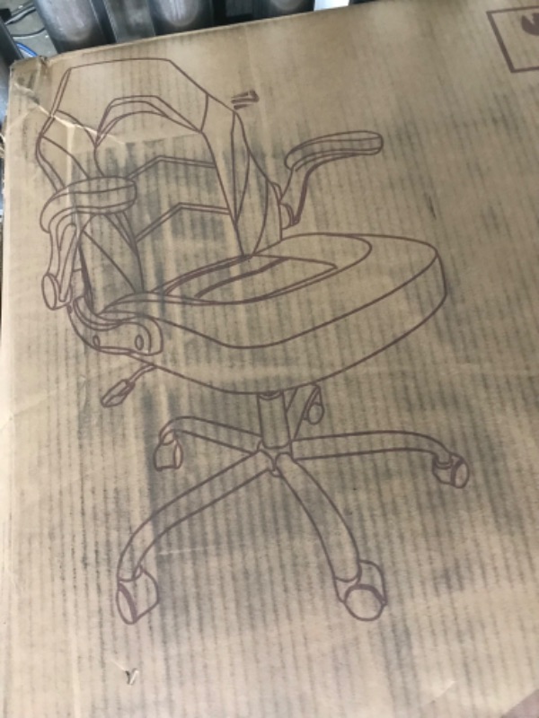 Photo 1 of White and Black Office Chair
