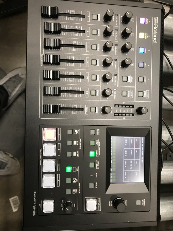 Photo 3 of Roland All-in-One VR-4HD 4 Channel AV Mixer with USB Stream/Record