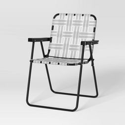 Photo 1 of Web Strap Patio Chair - Room Essentials