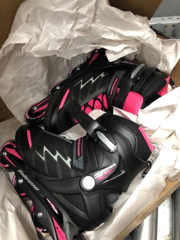 Photo 1 of Bladerunner by Rollerblade Advantage Pro XT Women's Adult Fitness Inline Skate US Size 9 Black/Pink
