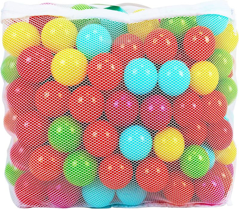 Photo 1 of BalanceFrom 2.3-Inch Phthalate / BPA Free ,Non-Toxic Crush Proof Play Pit Balls- 6 Bright Colors in Reusable100 count 