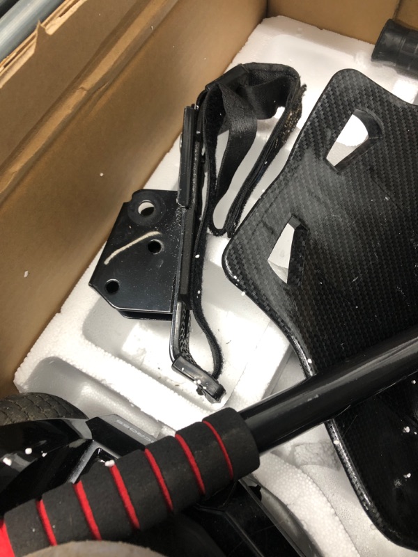 Photo 1 of EVERCROSS Hoverboard, 6.5'' Hover Board with Seat Attachment, Self Balancing Scooter with APP, Bluetooth Hoverboards for Kids & Adults Black+Kart Carbon