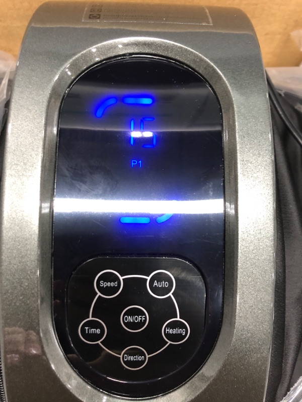 Photo 3 of *** POWERS ON *** TISSCARE Shiatsu Massage Foot Massager Machine - Improves Blood Flow Circulation, Deep Kneading & Tissue with Heat /Remote, Neuropathy, Plantar Fasciitis, Diabetics, Pain Relief Upgrade Gray