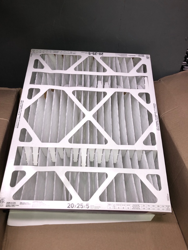 Photo 2 of 3M Filtrete Ultra Allergen Healthy Living Deep Pleat Furnace Filter