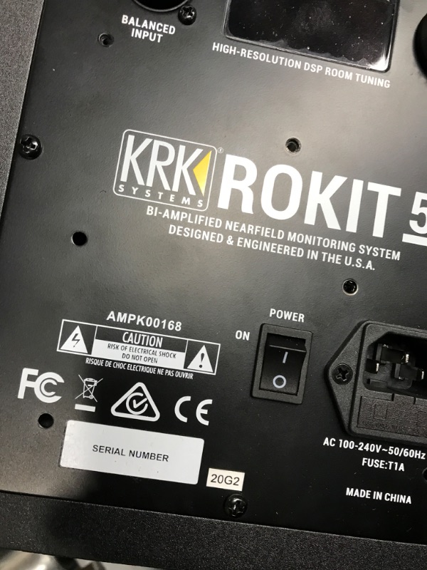 Photo 3 of KRK RP5 Rokit G4 Studio Monitor, Black (RP5G4-NA) Black RP5-G4 MONITOR