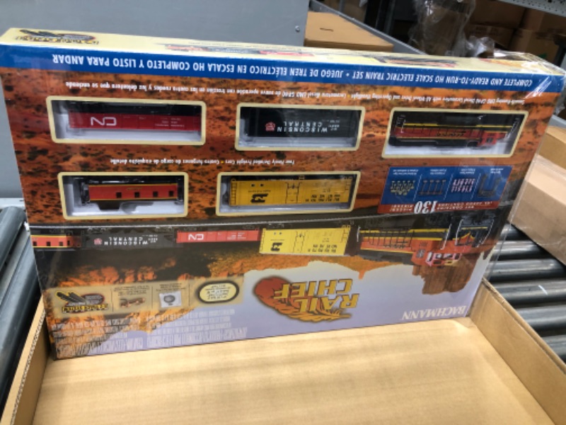 Photo 3 of Bachmann Trains - Rail Chief Ready To Run 130 Piece Electric Train Set - HO Scale