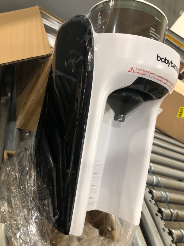 Photo 3 of New and Improved Baby Brezza Formula Pro Advanced Formula Dispenser Machine - Automatically Mix a Warm Formula Bottle Instantly - Easily Make Bottle with Automatic Powder Blending