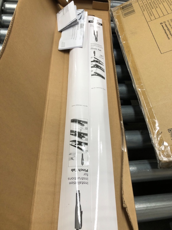 Photo 2 of AmazonBasics - Windshield Wiper Blades (Set of 2) - 26" / 22" Pinch Tab Pinch Tab 26" / 22"