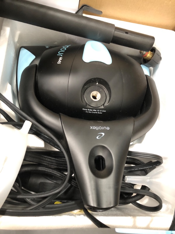 Photo 3 of Euroflex Vapour M4S Hybrid Steam Mop and Multi Purpose Steam Cleaner, All in one Steam Cleaner, High Pressure 40 PSI Heavy Duty Portable Steam Cleaner 275 Degrees F with Front Steam Boost
