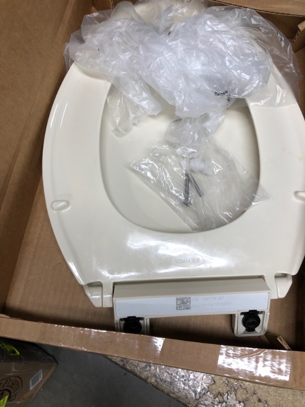 Photo 1 of **USED , NEEDS TO BE DISINFECTED**
TOILET SEAT OFF WHITE