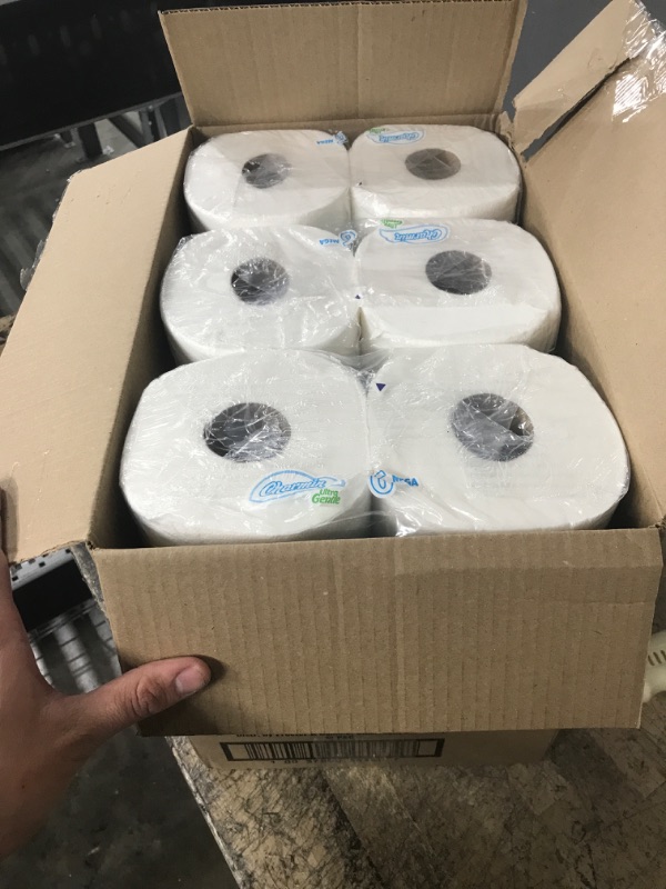 Photo 2 of Charmin Ultra Gentle Toilet Paper, 18 Mega Rolls = 72 Regular Rolls