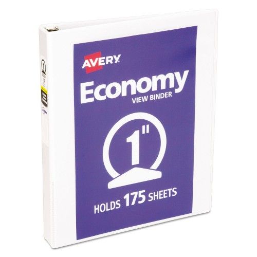 Photo 1 of Avery Economy View Binder with Round Rings(12)