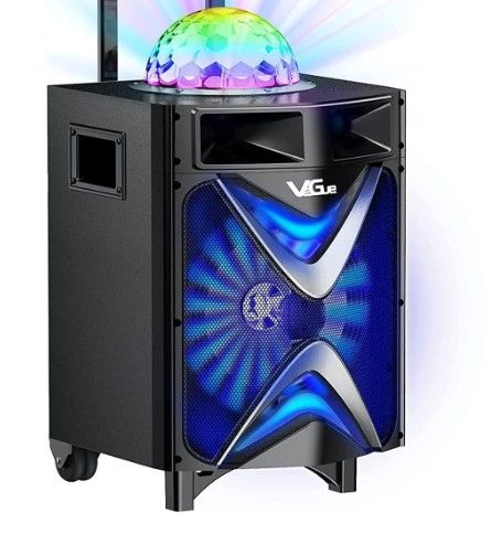 Photo 1 of Karaoke Machine for Adults & Kids, VeGue Bluetooth PA Speaker System