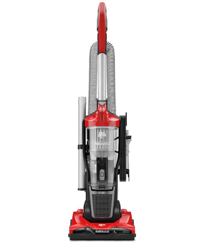Photo 2 of ** tested- powered on *** Dirt Devil Endura Reach Bagless Upright Vacuum Cleaner, UD20124, Red