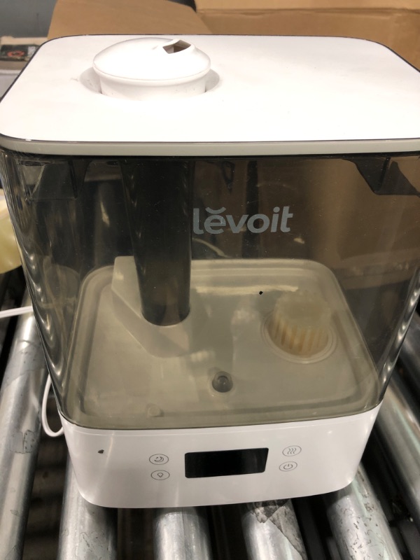 Photo 2 of ** USED *** POWERS ON *** LEVOIT Humidifiers for Bedroom Large Room Home, 6L Cool Mist Top Fill Essential Oil Diffuser for Baby and Plants, Smart App & Voice Control, Rapid Humidification and Humidity Setting, Quiet Sleep Mode App Smart Control Gray