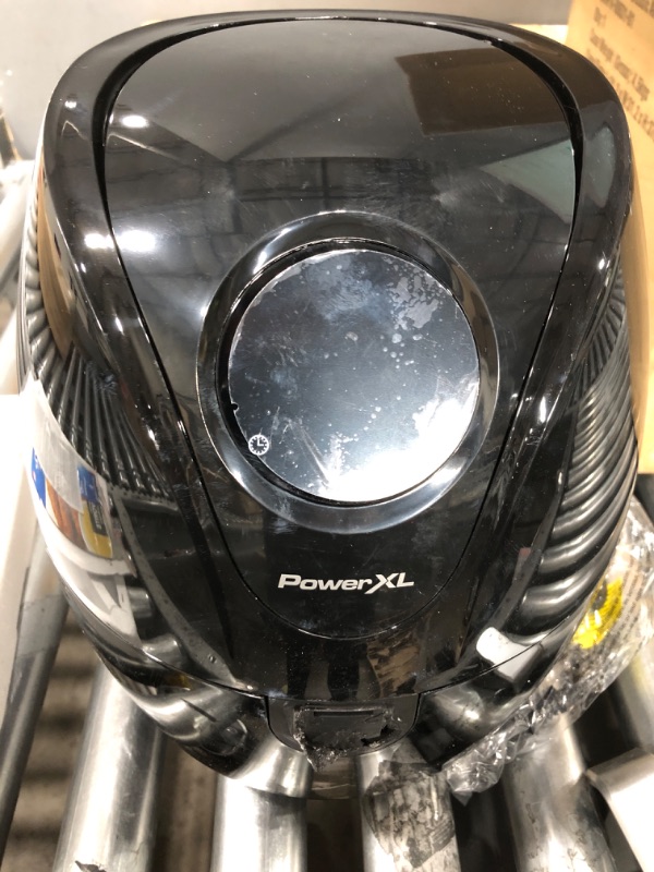 Photo 1 of *** USED *** PowerXL Air Fryer Maxx Classic 4 QT , Special Edition 2022, Extra Hot Air Fry, Cook, Crisp, Broil, Roast, Bake, High Gloss Finish, Black (4 Quart)