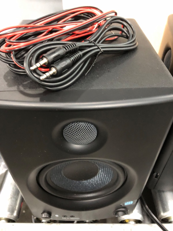 Photo 4 of *** POWERS ON ***PreSonus Eris E5 BT-5.25" Near Field Studio Monitors with Bluetooth, 100W Power, Subwoofer Output, Plus Balanced and Unbalanced Inputs E5 (Pair) Bluetooth