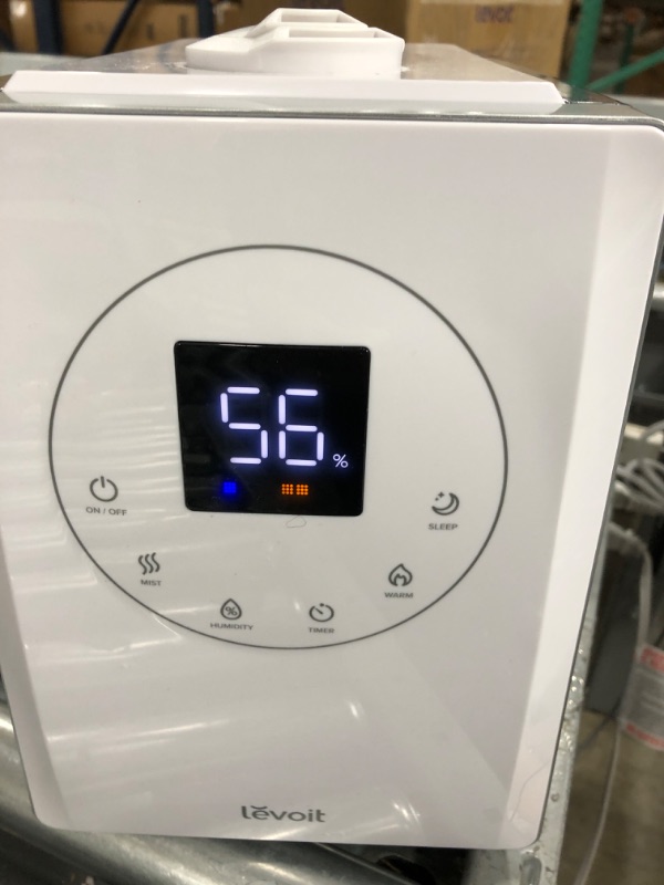 Photo 5 of *** POWERS ON ** LEVOIT Humidifiers for Bedroom Large Room Home, 6L Warm and Cool Mist Top Fill Ultrasonic Air Vaporizer, Smart App & Voice Control, Quickly Humidify Whole House up to 753 sq.ft, Sleep Mode, Timer Cream White LV600S