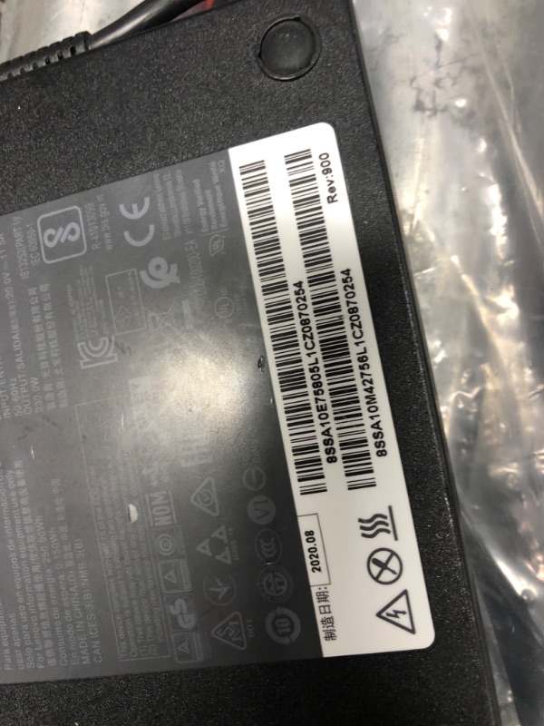 Photo 3 of Lenovo ThinkPad 230W Slim Tip AC Adapter ( 4X20E75111 , Lenovo Original Packaging) for All Slim Tip Connection Models, BLACK