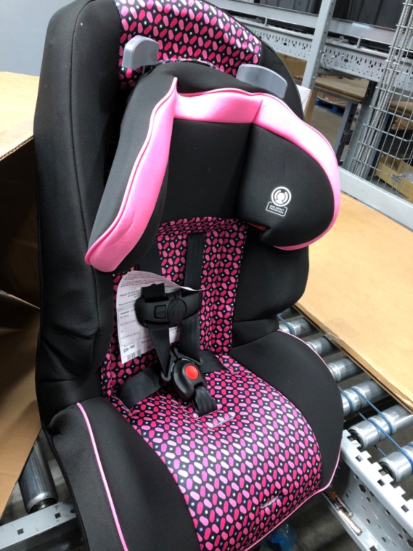 Photo 2 of Cosco Empire All-in-One Convertible Car Seat, Extended Use All-in-One Car Seat: Rear-Facing 5-40 pounds, Forward-Facing Harness 22-50 pounds, and Belt-Positioning 40-80 pounds, Spring Petals