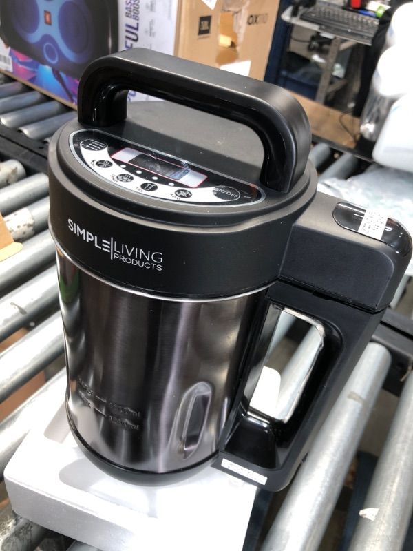 Photo 1 of 7-in-1 Soup Maker 1.6L | Soy, Almond, Nut, Vegan Milk Maker Machine | Purées, Shakes, Smoothies, Baby Foods, Cocktails (Stainless Steel)