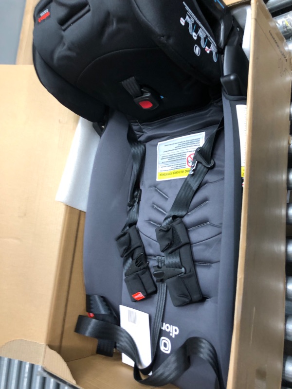 Photo 3 of Diono Radian 3R, 3-in-1 Convertible Car Seat, Rear Facing & Forward Facing, 10 Years 1 Car Seat, Slim Fit 3 Across, Gray Slate
