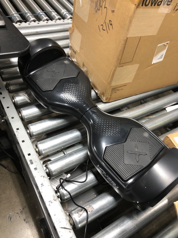 Photo 2 of *DOES NOT FUNCTION PARTS ONLY* Hover-1 Helix Electric Hoverboard | 7MPH Top Speed, 4 Mile Range, 6HR Full-Charge, Built-in Bluetooth Speaker, Rider Modes: Beginner to Expert Hoverboard Black