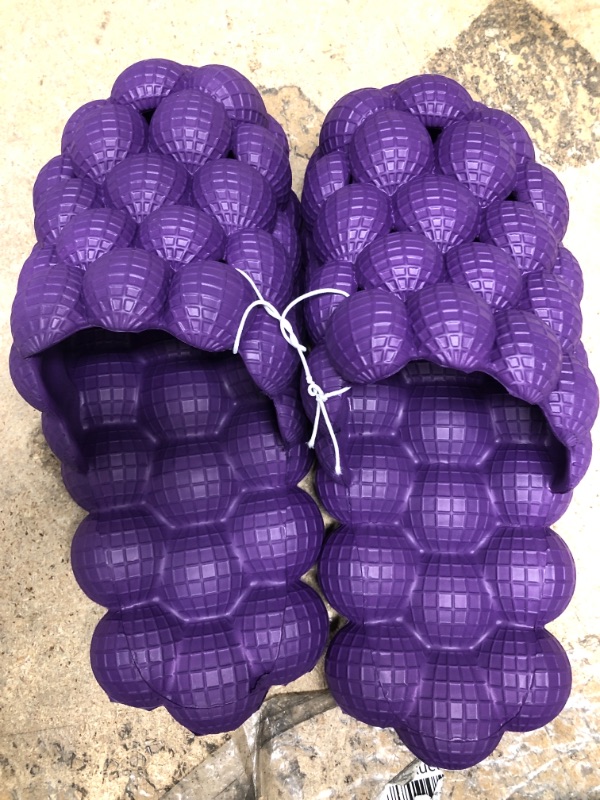 Photo 2 of **size 45/46**
Bubble Slides Slippers for Women Men Massage Sandals Cloud House Shoes Stress Relief Shower Pillow Slipper Non Slip Funny Ball Slide Indoor Outdoor